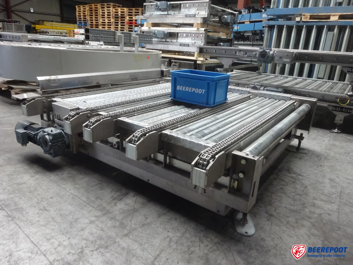 Rollenbaan-/kettingbaanwissel